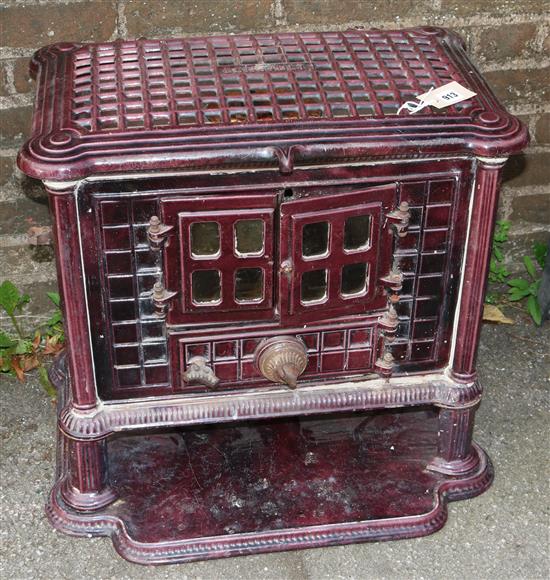 Cast iron woodburner(-)
